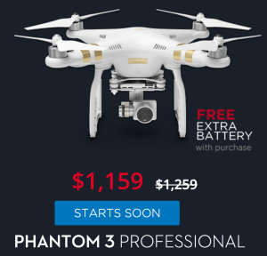 DJI Phantom 3 Professional deal image